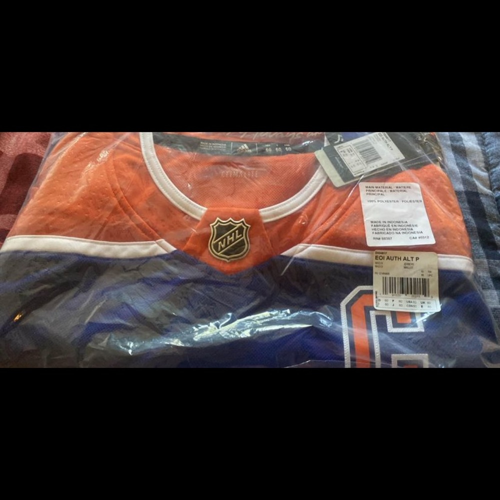 Réal Oilers mcDavid Jersey